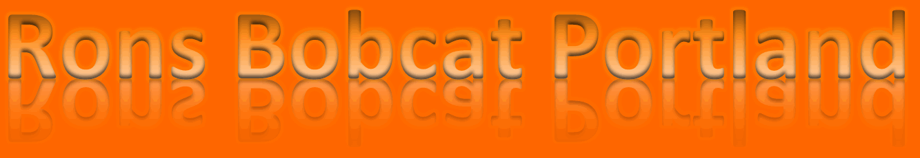 Heading Ronsbobcat website -  Construction as it should be done....